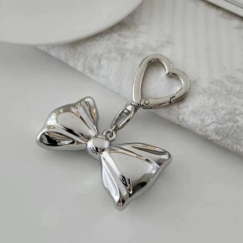 Metallic Ribbon Charm